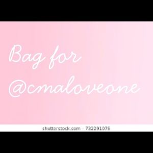 Handbag for @cmaloveone